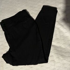Lane Bryant Charcoal Button-Fly Jeans